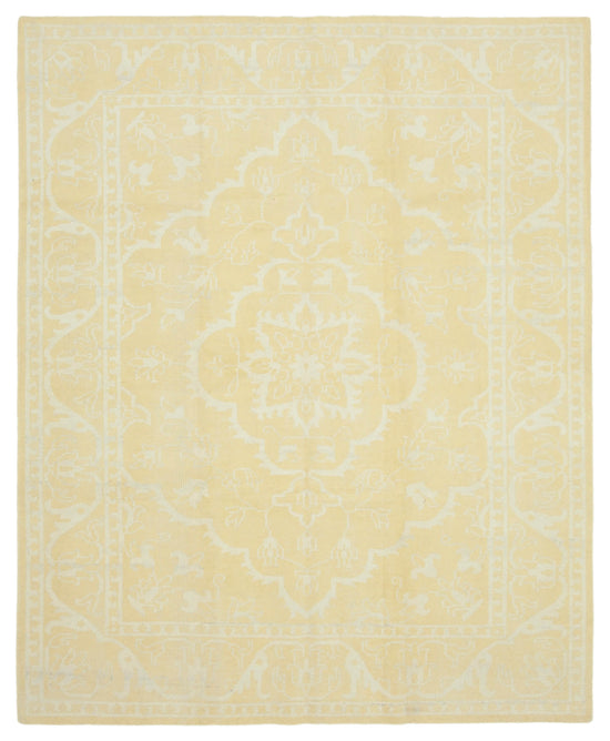 8x10 Yellow Oushak Rug - 38630