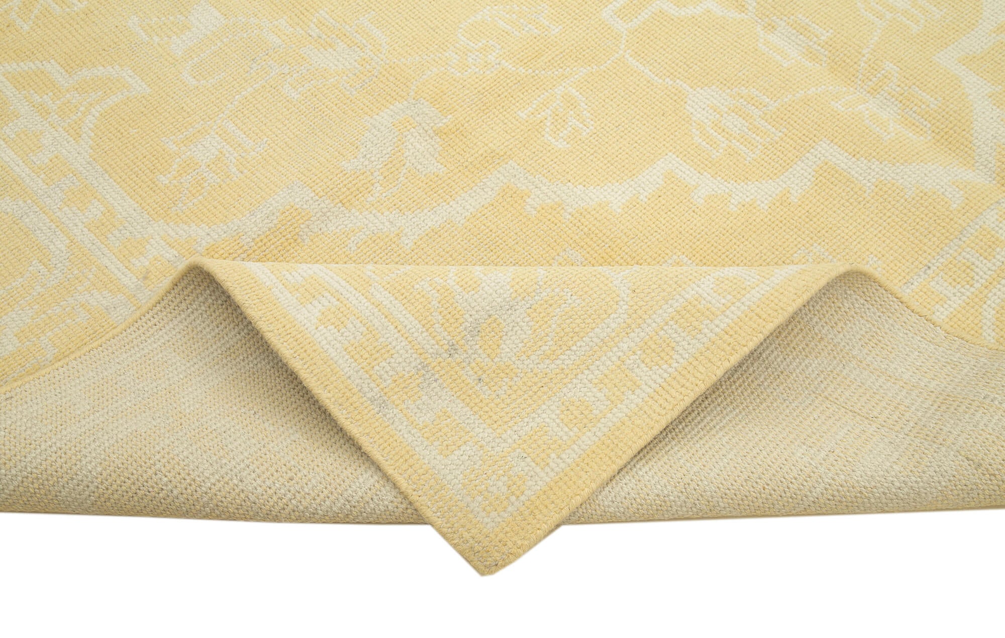 8x10 Yellow Oushak Rug - 38630