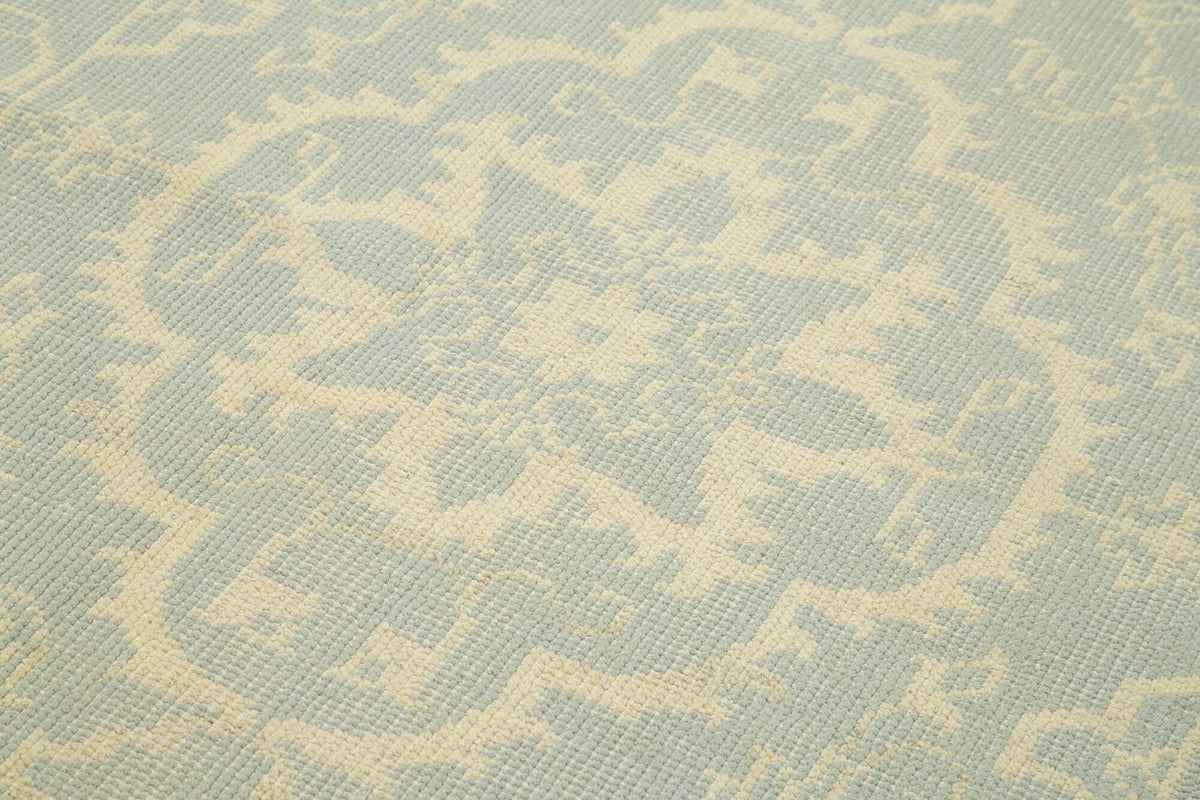 5x8 Beige Oushak Rug - 38632