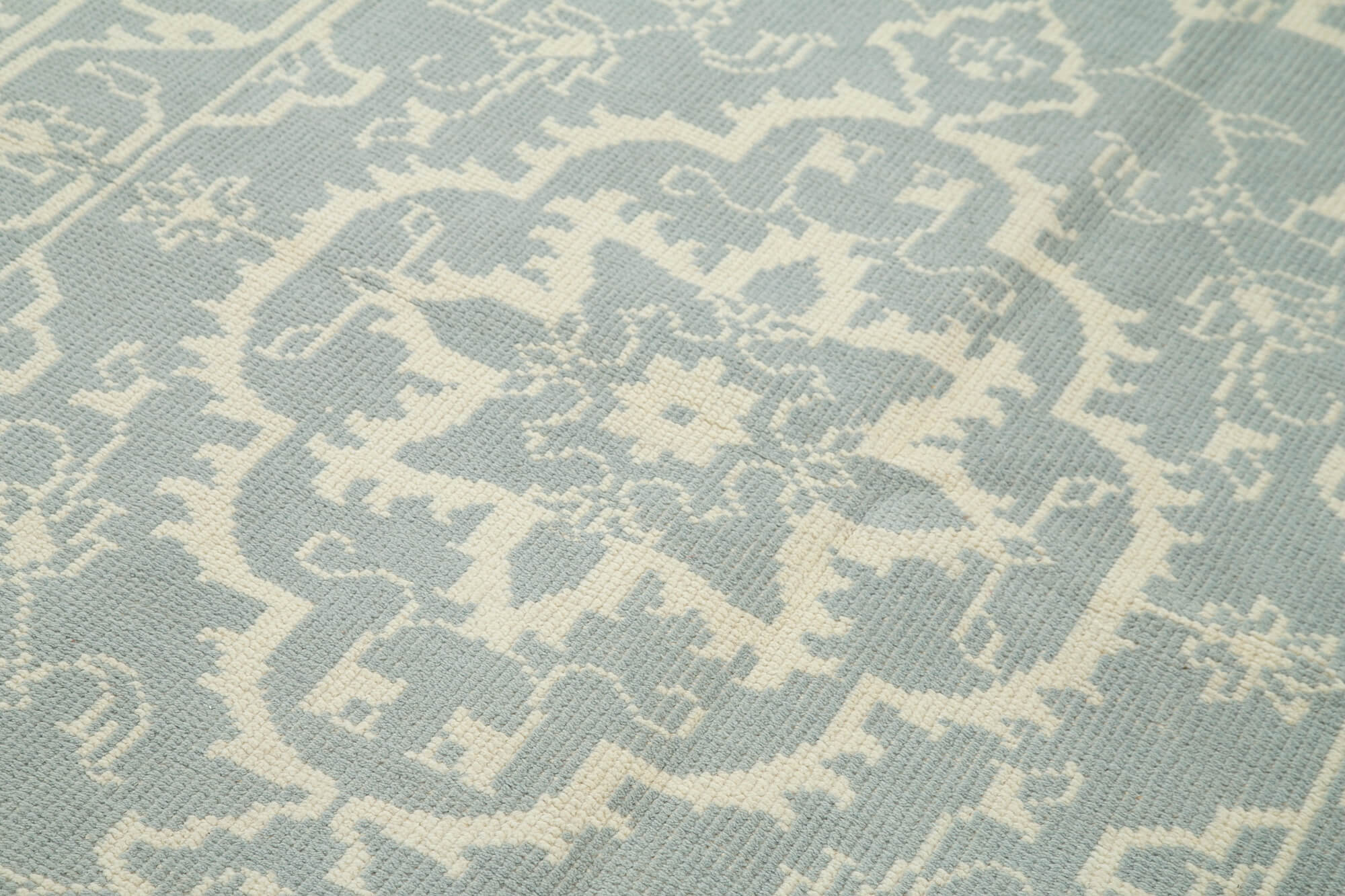 5x8 Beige Oushak Rug - 38633
