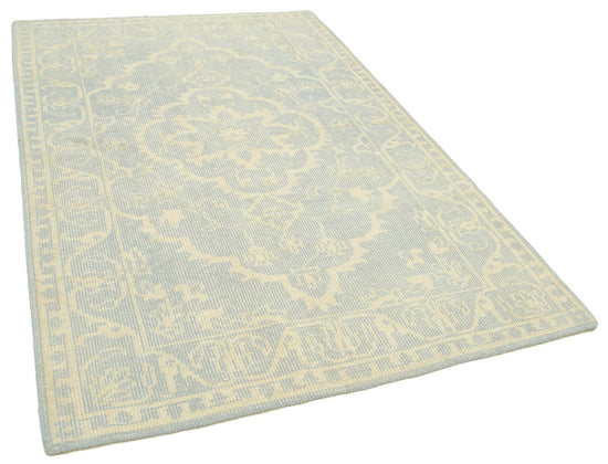 5x8 Beige Oushak Rug - 38635