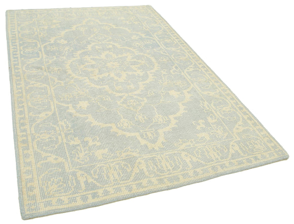 5x8 Beige Oushak Rug - 38635