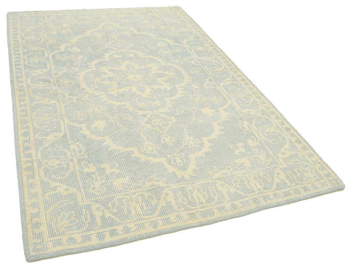 5x8 Beige Oushak Rug - 38635