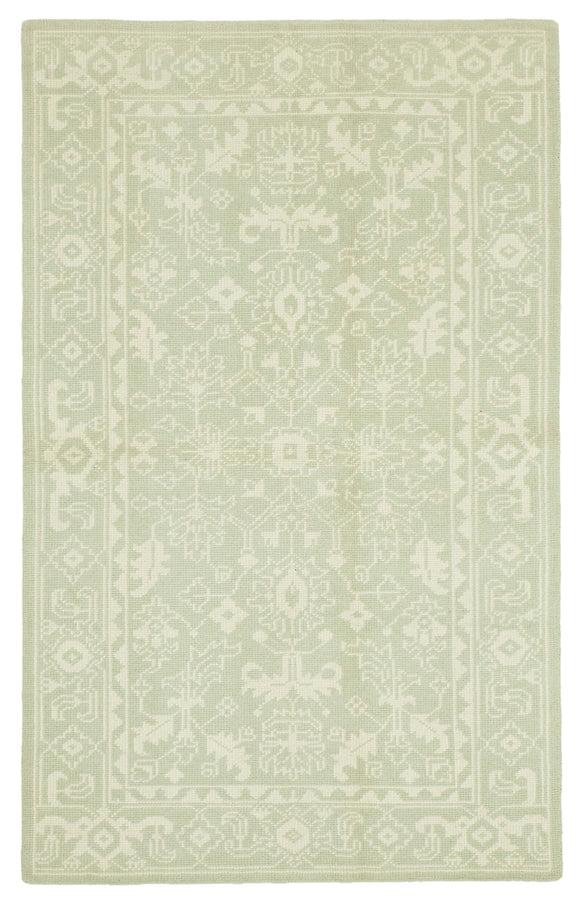 5x8 Beige Oushak Rug - 38636