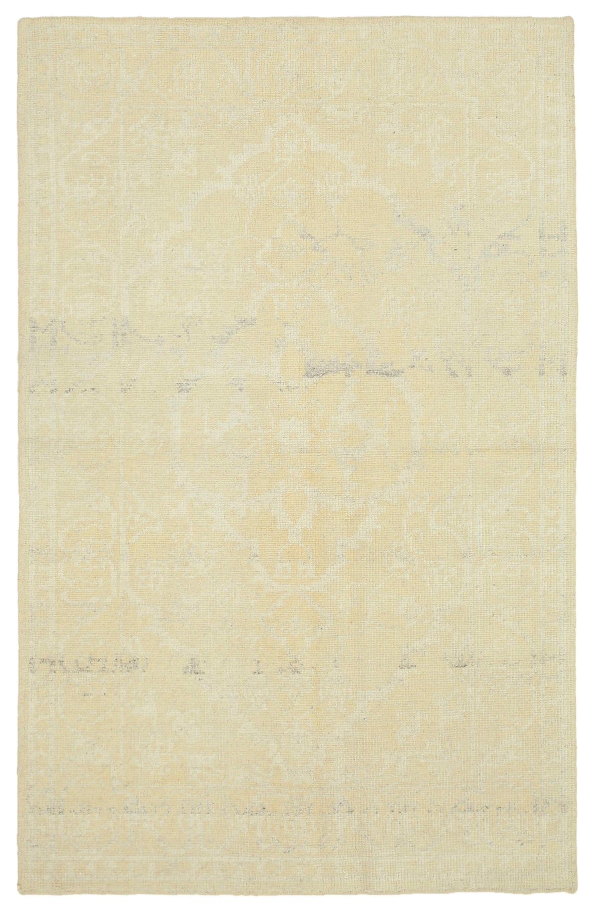 5x8 Yellow Oushak Rug - 38637