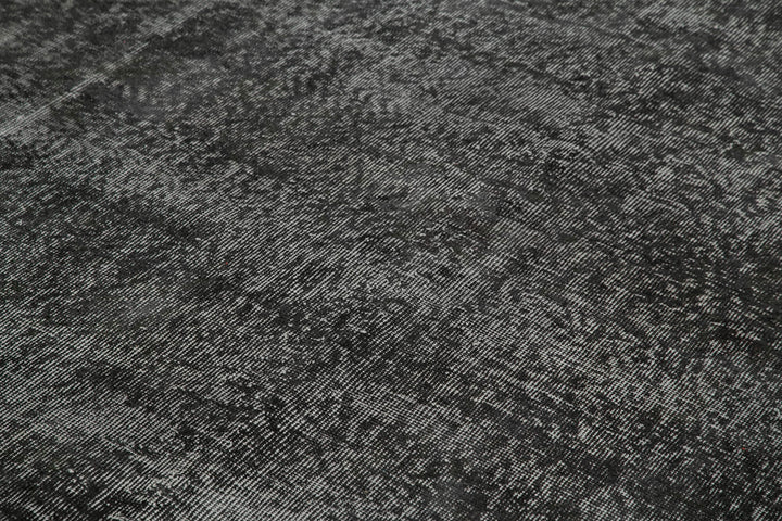 6x10 Black Overdyed Rug - 39351