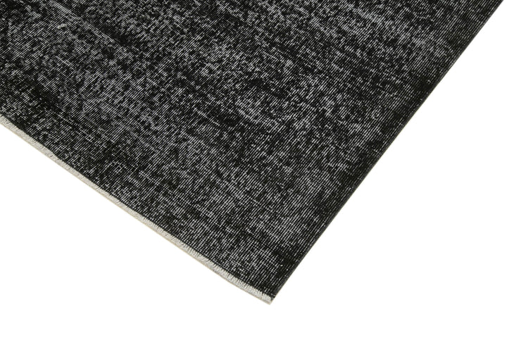 5x9 Black Overdyed Rug - 39360