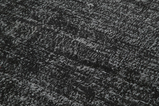 5x9 Black Overdyed Rug - 39360