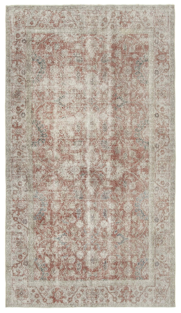 5x9 Red Overdyed Rug - 39371