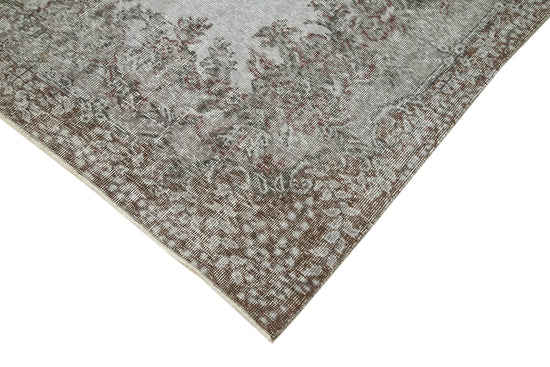 5x9 Grey Overdyed Rug - 39374