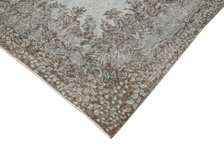 5x9 Grey Overdyed Rug - 39374