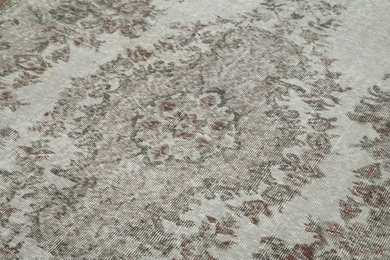 5x9 Grey Overdyed Rug - 39374