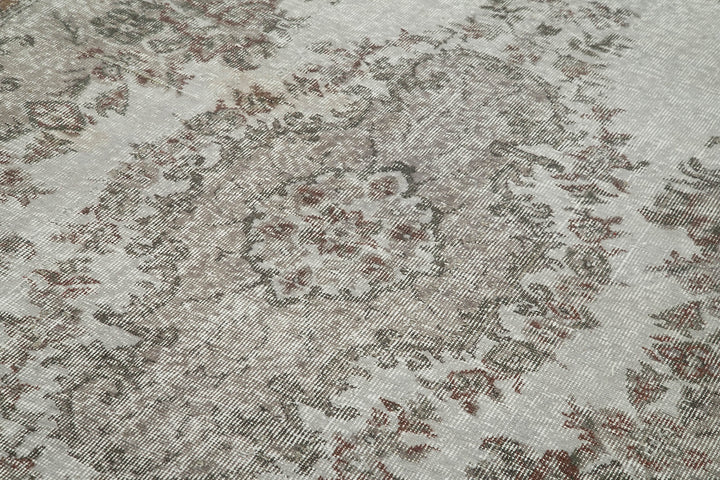 5x9 Grey Overdyed Rug - 39374