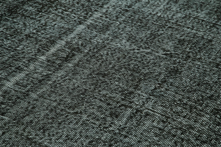 6x9 Black Overdyed Rug - 39379