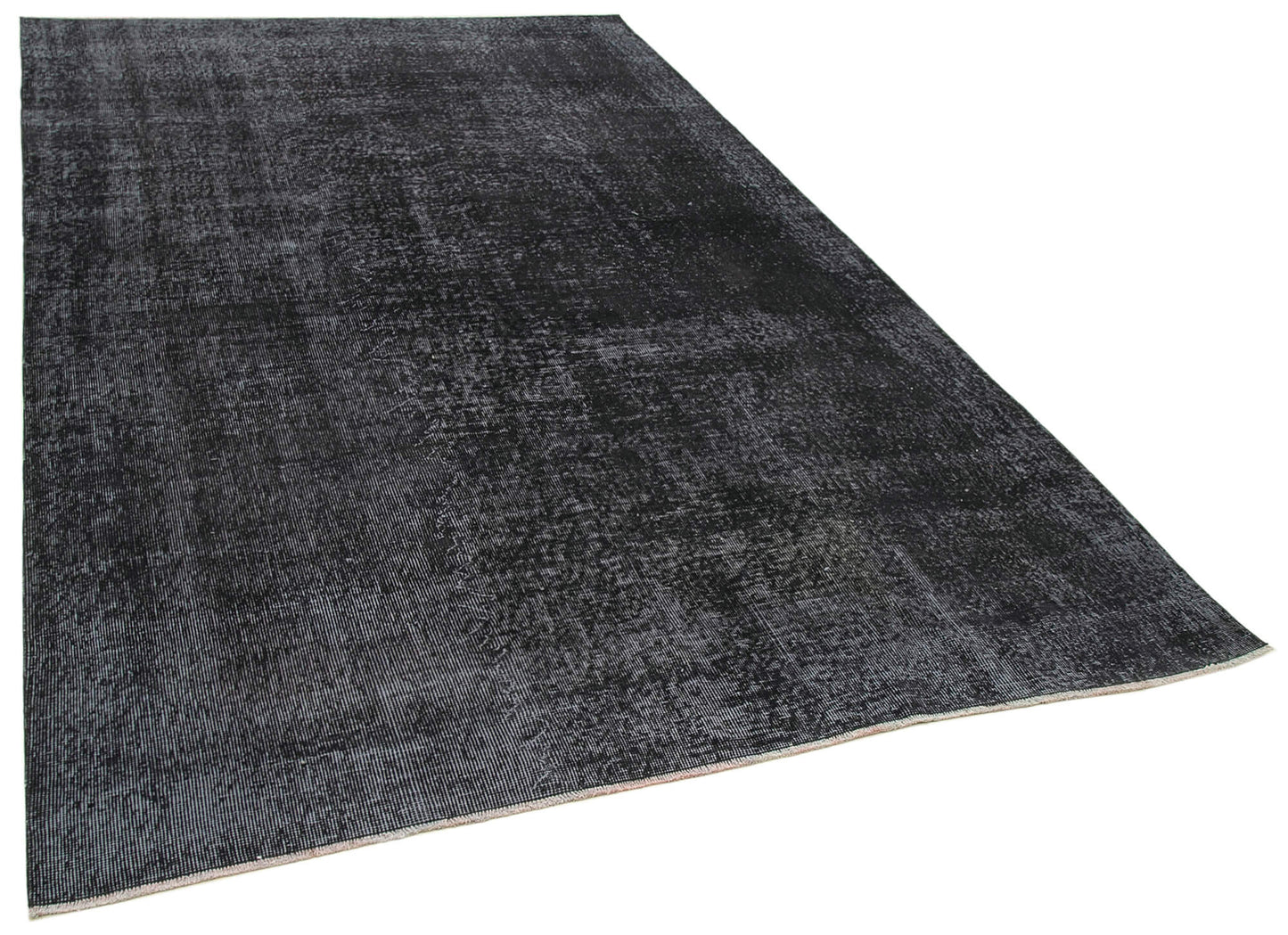 6x10 Black Overdyed Rug - 39392
