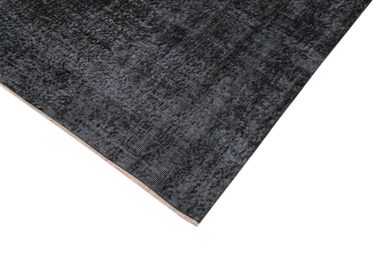 6x10 Black Overdyed Rug - 39392