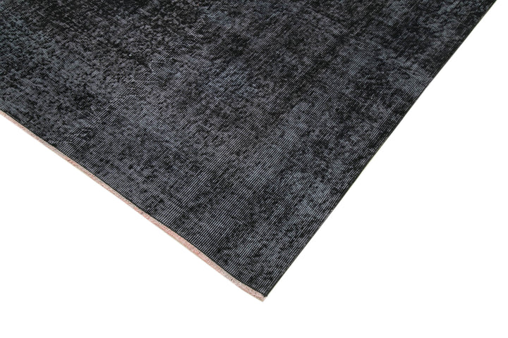 6x10 Black Overdyed Rug - 39392