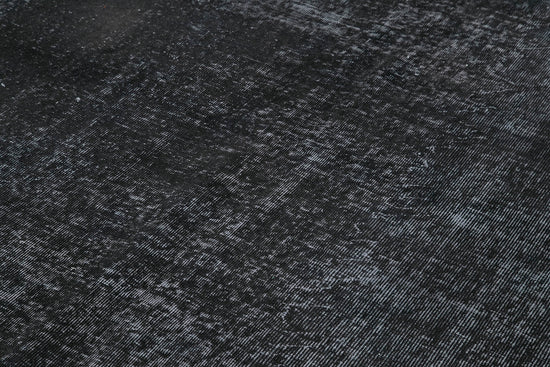 6x10 Black Overdyed Rug - 39392
