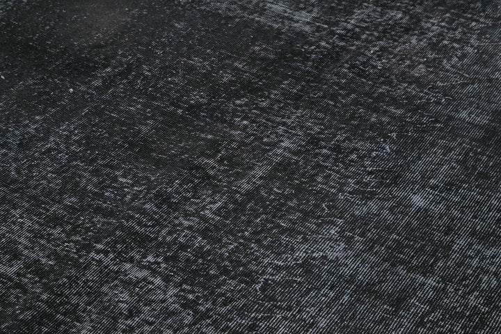 6x10 Black Overdyed Rug - 39392