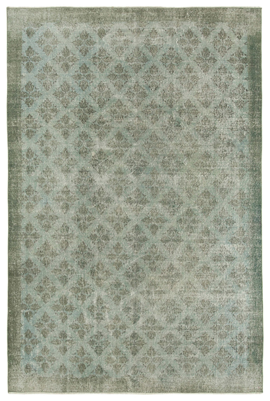 7x10 Blue Overdyed Rug - 39395