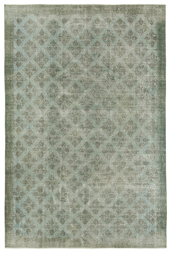 7x10 Blue Overdyed Rug - 39395