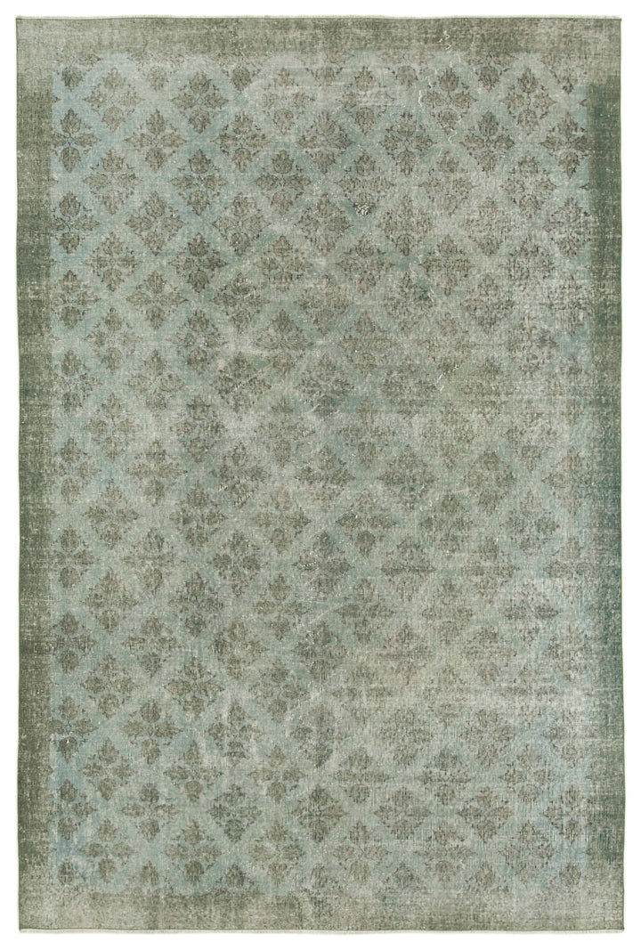 7x10 Blue Overdyed Rug - 39395