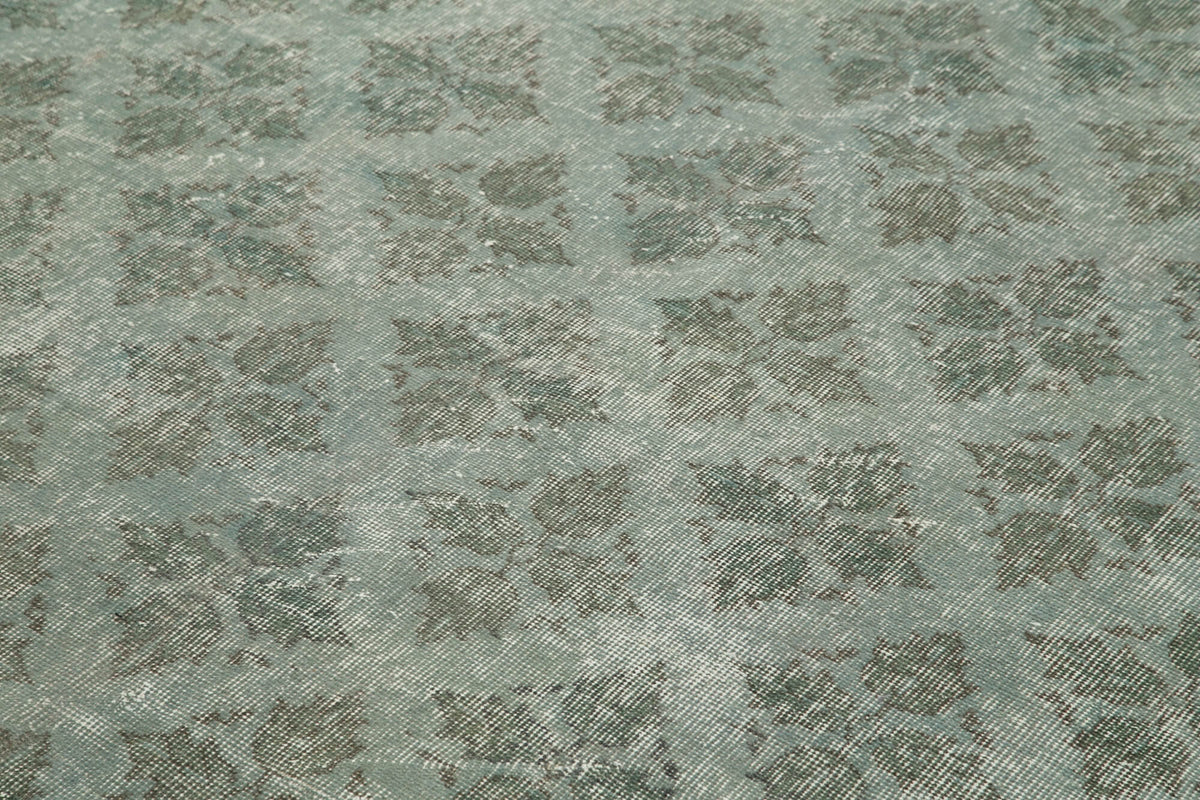 7x10 Blue Overdyed Rug - 39395