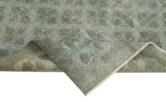 7x10 Blue Overdyed Rug - 39395