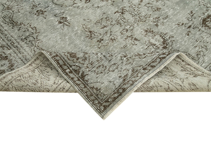 6x9 Grey Overdyed Rug - 39409