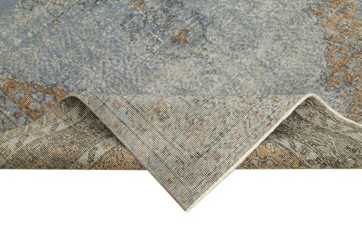 5x9 Grey Overdyed Rug - 39417