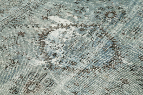 5x8 Blue Overdyed Rug - 39422