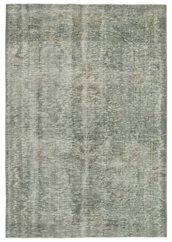6x9 Grey Overdyed Rug - 39425