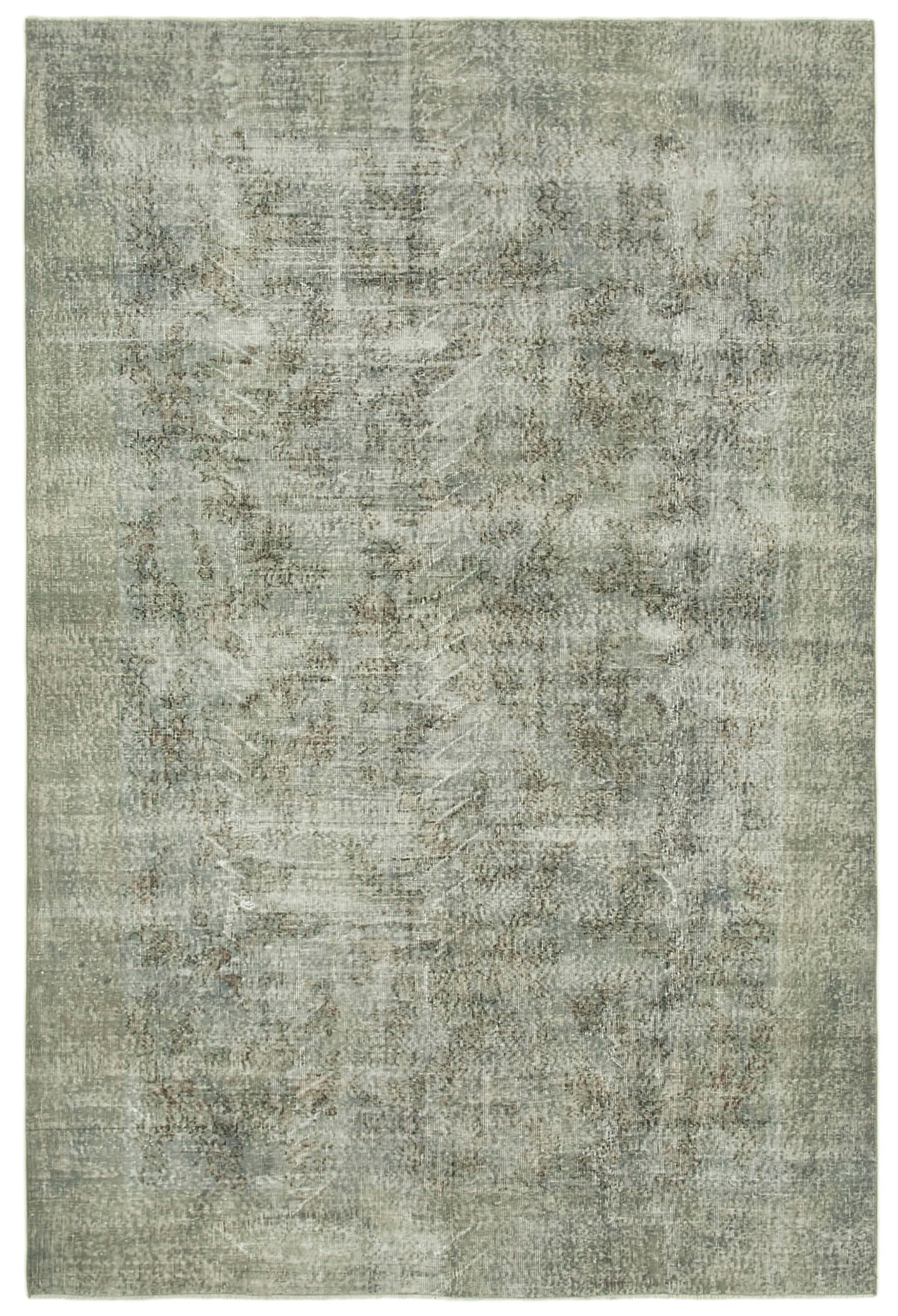 7x10 Grey Overdyed Rug - 39428