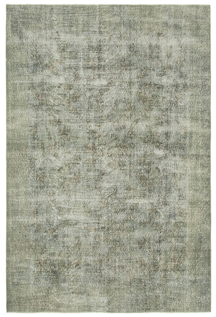 7x10 Grey Overdyed Rug - 39428