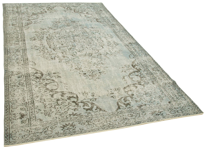 6x10 Blue Overdyed Rug - 39436
