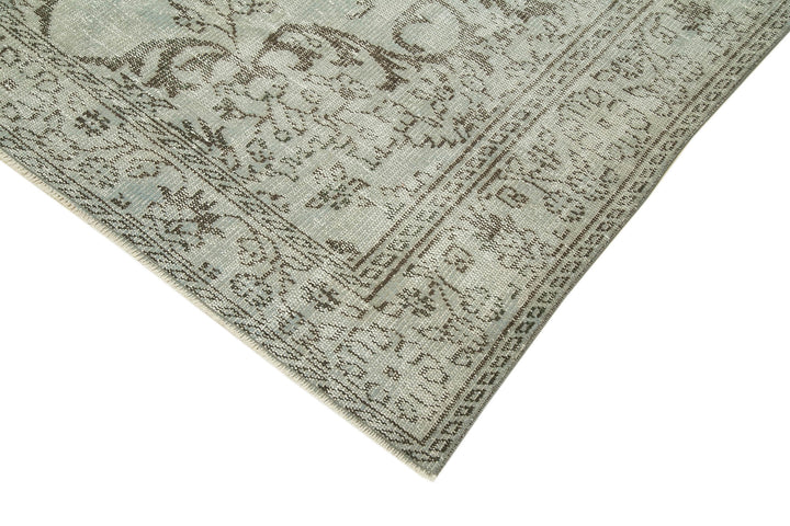 6x10 Blue Overdyed Rug - 39436