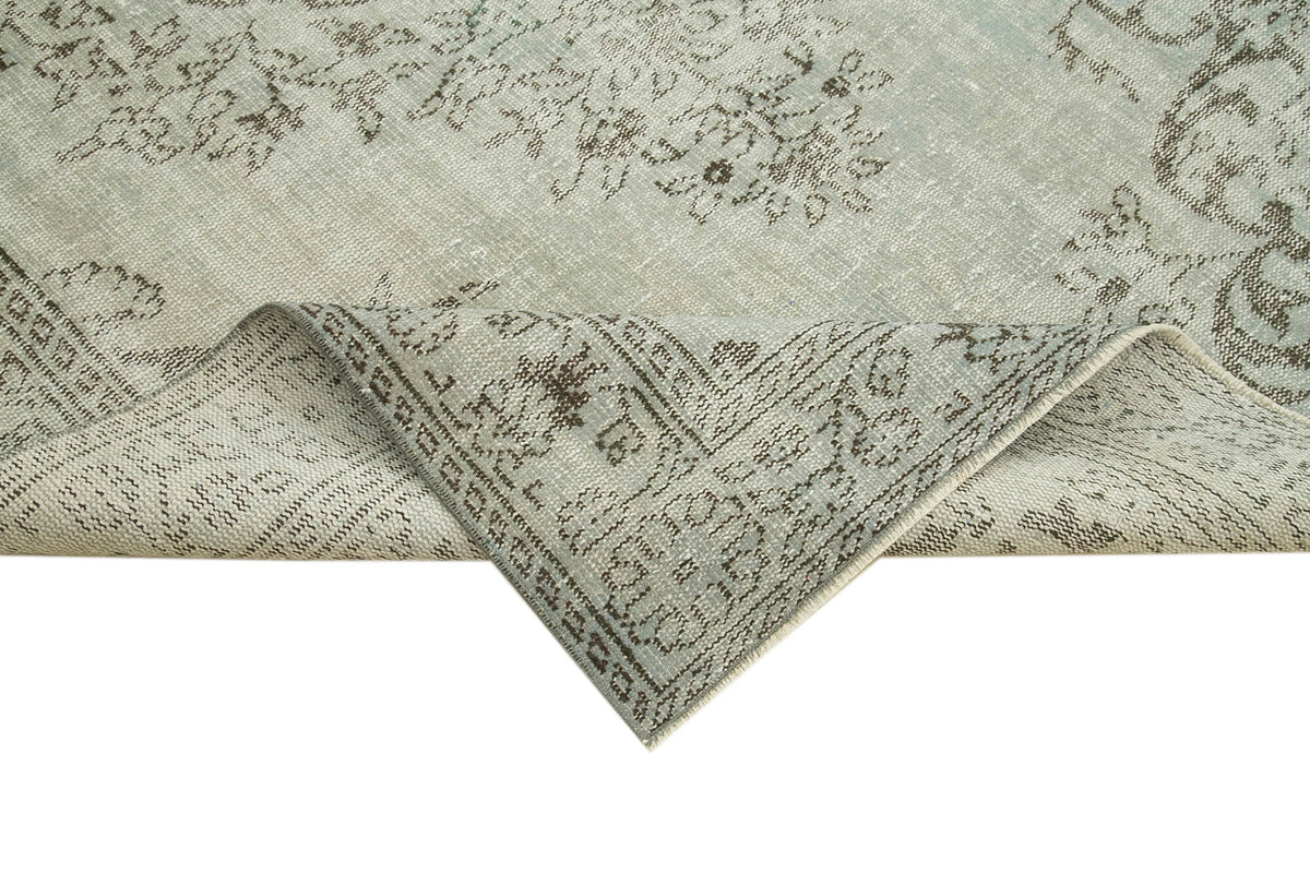 6x10 Blue Overdyed Rug - 39436