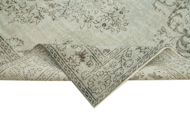 6x10 Blue Overdyed Rug - 39436