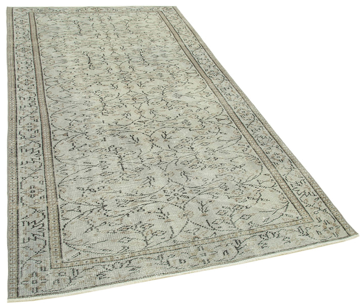 4x9 Grey Overdyed Rug - 39441