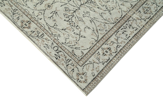 4x9 Grey Overdyed Rug - 39441
