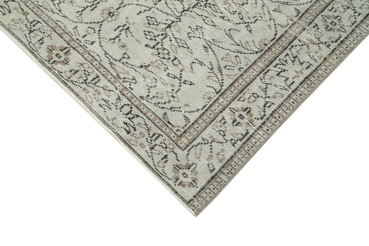 4x9 Grey Overdyed Rug - 39441