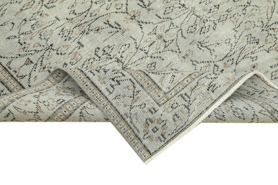 4x9 Grey Overdyed Rug - 39441