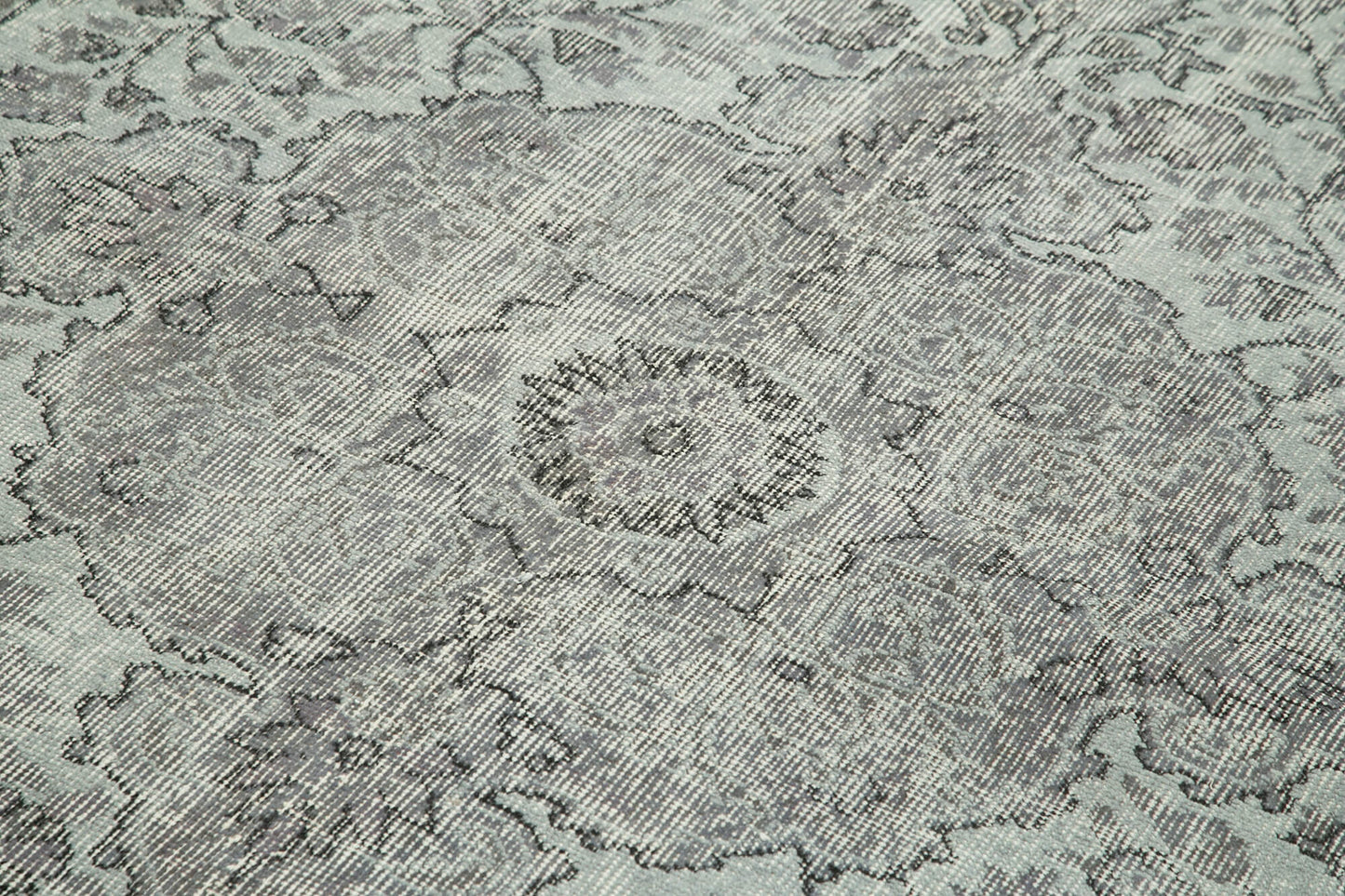 5x8 Grey Overdyed Rug - 39444