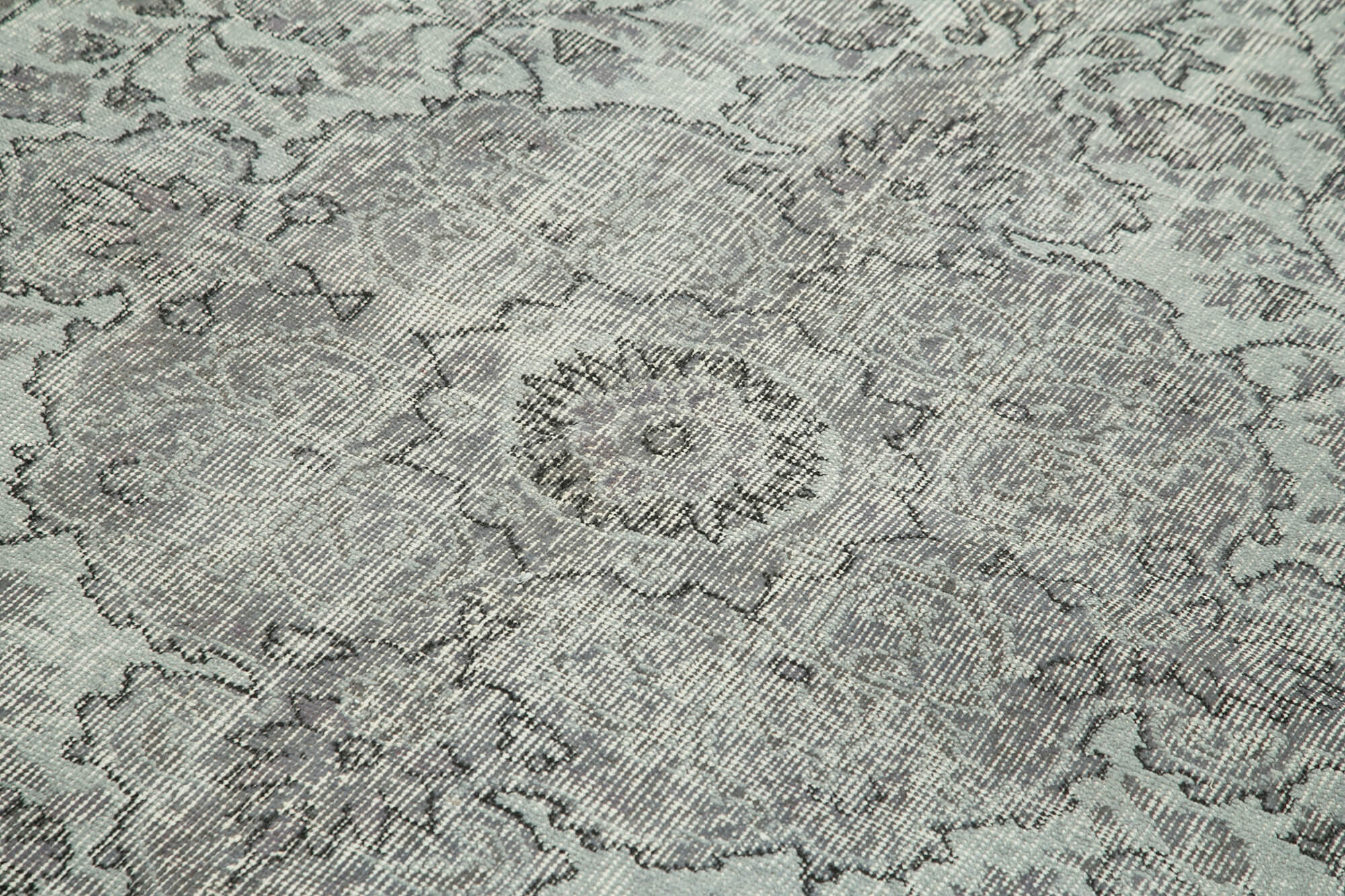 5x8 Grey Overdyed Rug - 39444