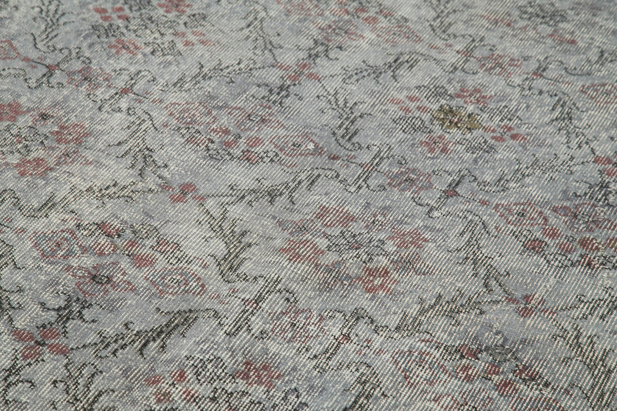 5x9 Blue Overdyed Rug - 39448