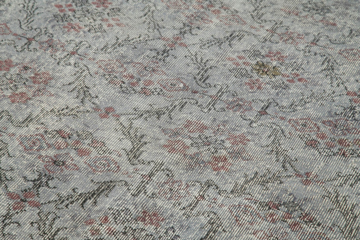 5x9 Blue Overdyed Rug - 39448