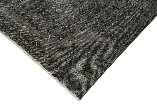 6x10 Black Overdyed Rug - 39454