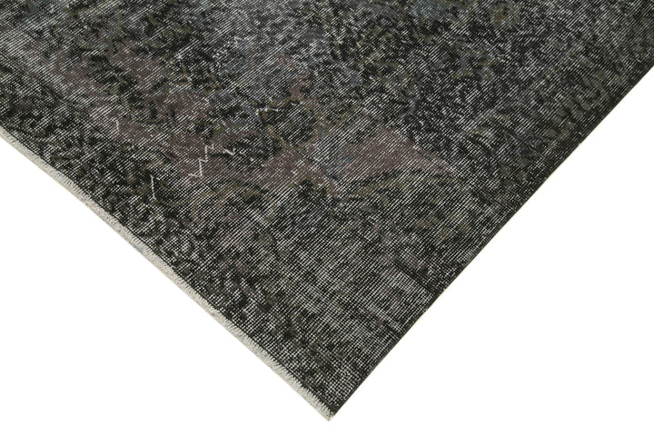 6x10 Black Overdyed Rug - 39454
