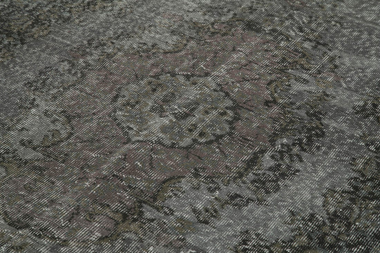 6x10 Black Overdyed Rug - 39454