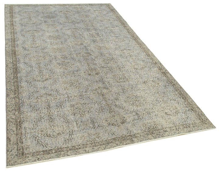 5x9 Grey Overdyed Rug - 39457